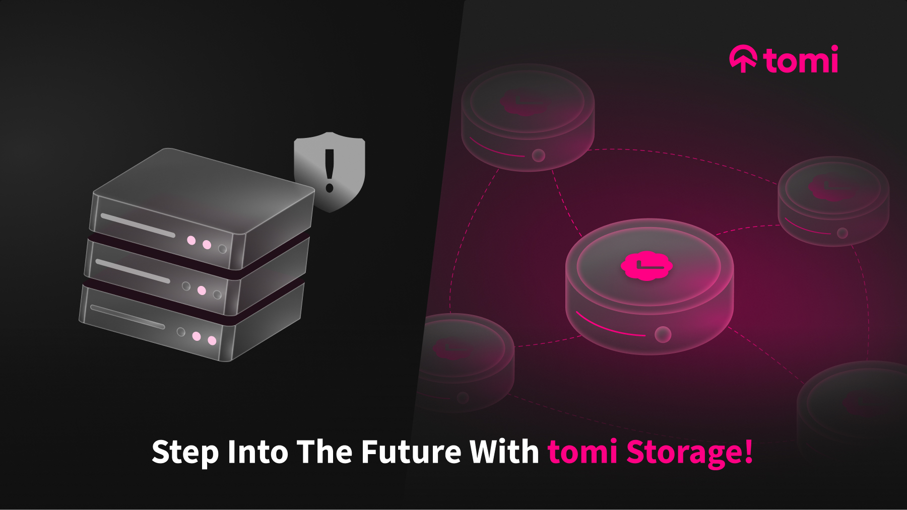 tomi launches decentralized storage platform prioritizing user privacy and data ownership